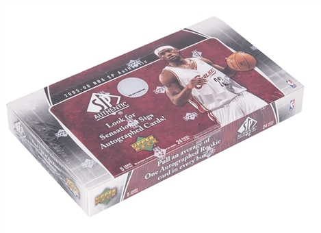 2005-06 Upper Deck SP Authentic Basketball Sealed Wax Box (24 Packs) 